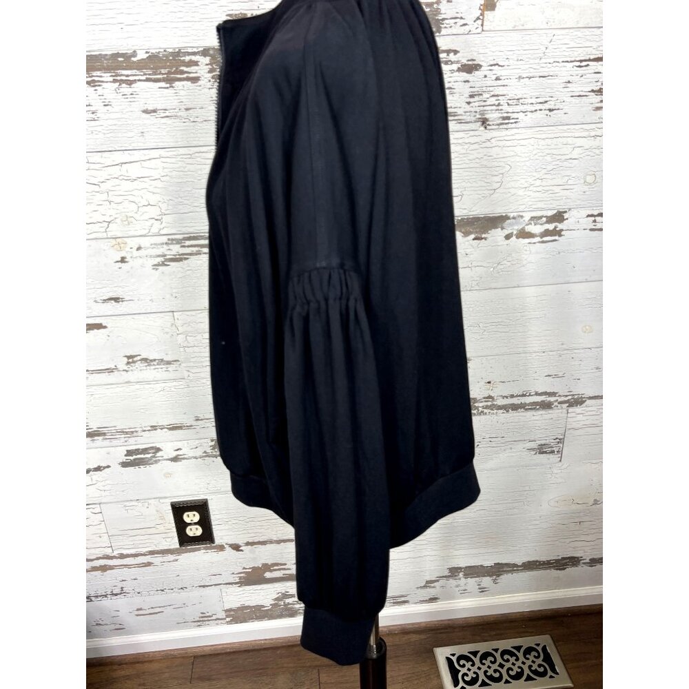 CABI Chance Bomber Jacket Full Zip Black Sz M #3731 EUC - Picture 5 of 7
